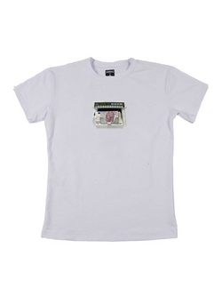 Cryptocounter tee  white - [UNREAL] Industries