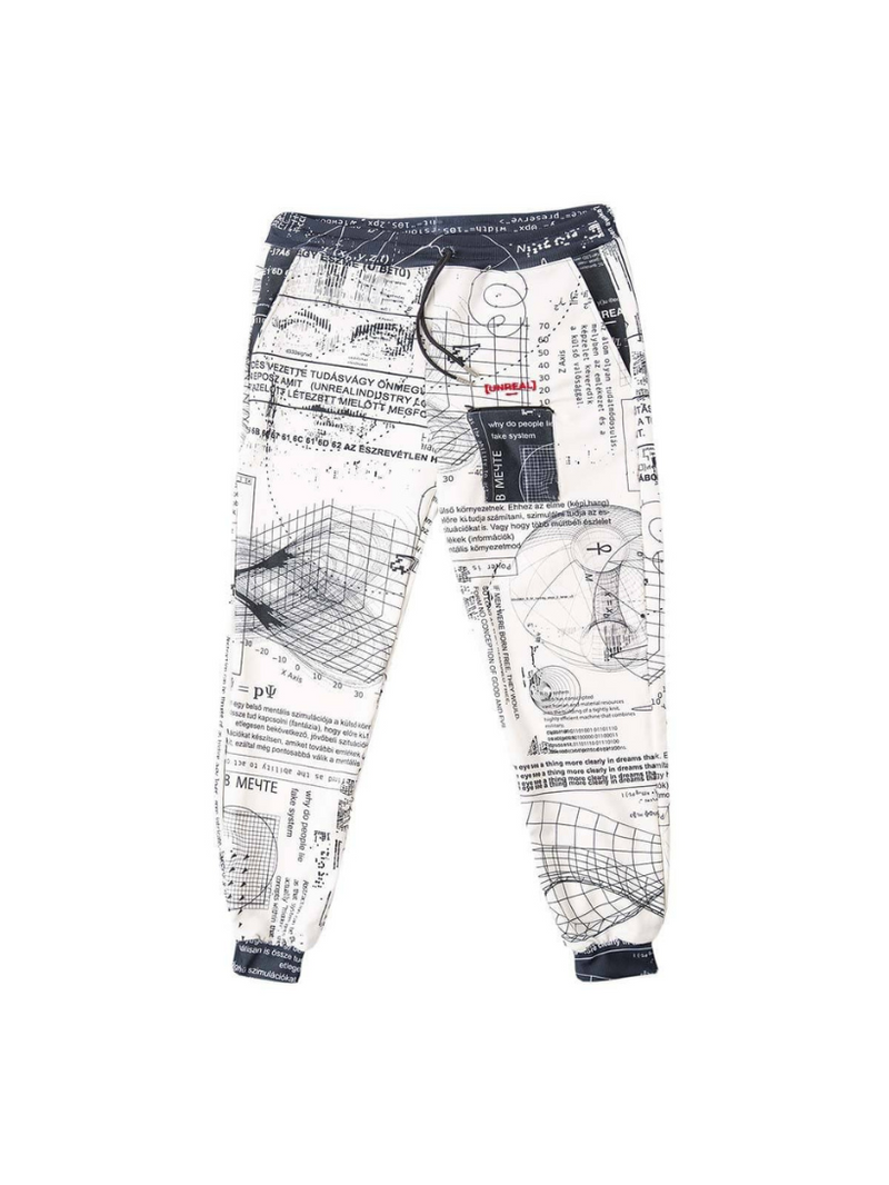 UNREAL - ABOUT US PANTS WHITE - [UNREAL] Industries