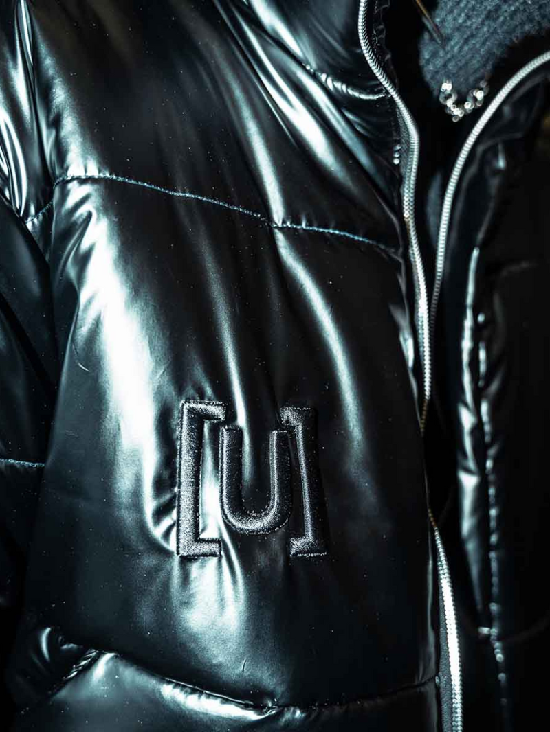 UNREAL Puffer kabát fekete
