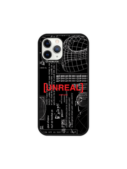 UNREAL x Mobilfox  About us black iPhone Case - [UNREAL] Industries