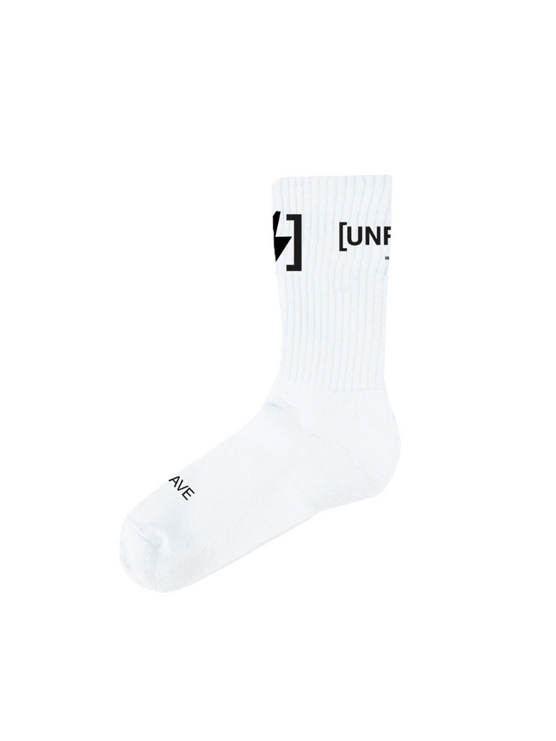 UNREAL x Sikztah Socks White - [UNREAL] Industries
